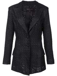 классический приталенный блейзер Christian Siriano