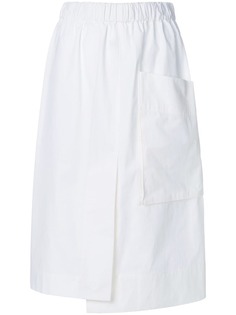 юбка миди с завышенной талией и разрезом Cédric Charlier