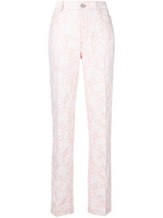 брюки с лампасами и цветочным узором Calvin Klein 205W39nyc