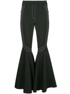 брюки с контрастной декоративной строчкой Ellery