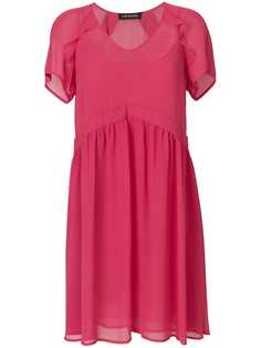 расклешенное платье с V-образным вырезом Twin-Set