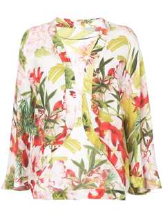 пиджак с цветочным принтом 'Paradise' Josie Natori