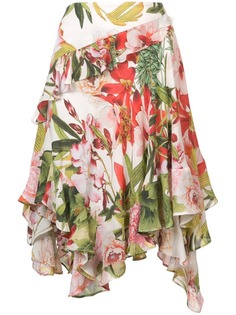 юбка с цветочным принтом 'Paradise' Josie Natori