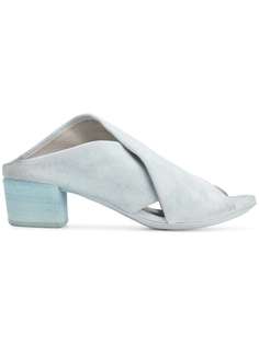 мюли с перекрещивающимися ремешками Marsèll