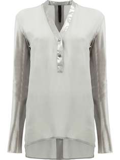 блузка на пуговицах с V-образным вырезом Ilaria Nistri
