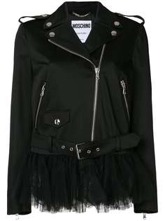 косуха с подолом из тюля Moschino