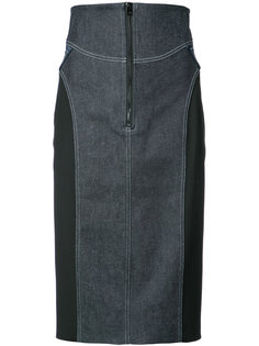 джинсовая юбка на молнии Dvf Diane Von Furstenberg