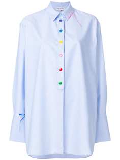 рубашка с разноцветными пуговицами Mira Mikati