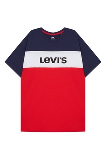 Хлопковое платье color-block Levis