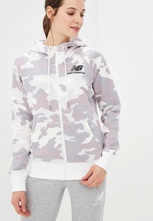 Толстовка New Balance ESSENTIALS BRUSH FZ HOODY