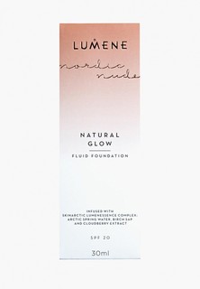 Тональный крем Lumene Nordic Nude Natural Glow SPF 20, тон 3 30 мл