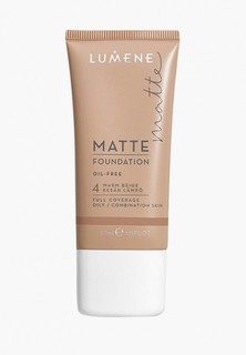 Тональное средство Lumene Матирующий 4 Warm Beige, 30 мл