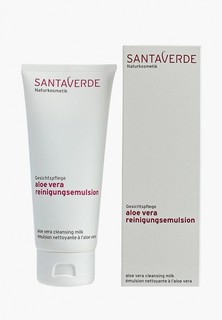 Молочко для лица Santaverde очищающее Aloe Vera Cleansing для сухой, чувствительной и зрелой кожи, 100мл