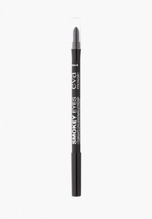 Карандаш для глаз Eva Mosaic Smokey Eyes с аппликатором, 1.2 г, Черный