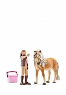 Набор игровой Schleich Конюх и исландский пони