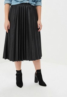 Юбка LOST INK PLUS PLEATED SKIRT IN COATED JERSEY