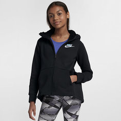 Худи с молнией во всю длину для девочек школьного возраста Nike Sportswear