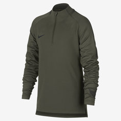 Игровая футболка с длинным рукавом для мальчиков школьного возраста Nike Dri-FIT Squad Drill