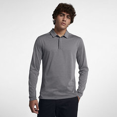 Мужская рубашка-поло с длинным рукавом для гольфа Nike Dri-FIT