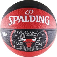 Мяч баскетбольный Spalding Chicago Bulls р.7 (Резина)