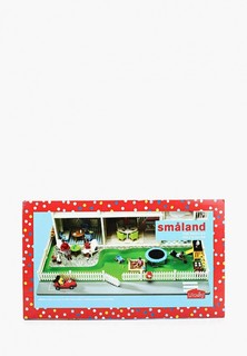 Набор игровой Lundby Участок к домику. Смоланд. Зеленый газон.