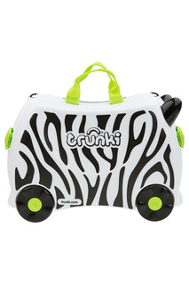 Чемодан на колесиках "Зебра" TRUNKI