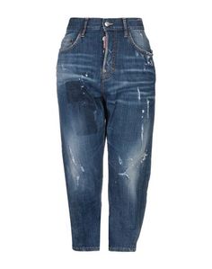 Джинсовые брюки-капри Dsquared2