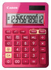 Калькулятор CANON LS-123K-MPK, 12-разрядный, розовый