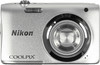 Цифровой фотоаппарат NIKON CoolPix A100, серебристый