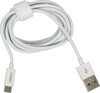 Кабель DEPPA micro USB B (m) - USB A(m), 1.2м, белый [72167]