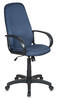 Кресло руководителя БЮРОКРАТ Ch-808AXSN, на колесиках, ткань, темно-синий [ch-808axsn/bl&blue]