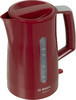 Чайник электрический BOSCH TWK3A014, 2400Вт, красный