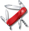 Складной нож VICTORINOX Evolution 10, 14 функций, 85мм, красный [2.3803.e]