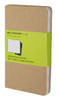 Блокнот Moleskine CAHIER JOURNAL POCKET 90x140мм обложка картон 64стр. нелинованный бежевый (3шт)