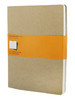 Блокнот Moleskine CAHIER JOURNAL XLarge 190х250мм обложка картон 120стр. линейка бежевый (3шт)