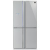 Холодильник SHARP SJ-FS97VSL, трехкамерный, серебристое стекло