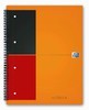 Тетрадь Oxford NOTEBOOK International 100104036 A4+ ламин.картон 80л линейка спираль двойная оранжев