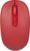 Мышь MICROSOFT Mobile Mouse 1850 оптическая беспроводная USB, красный [u7z-00034]