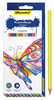 Карандаши цветные Silwerhof 134196-24 Бабочки шестигран. 2.8мм 24цв. коробка/европод.