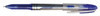 Ручка гелевая Silwerhof SABER (016037-02) 0.5мм игловидный пиш. наконечник синие чернила коробка кар