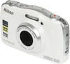 Цифровой фотоаппарат NIKON CoolPix W100, белый