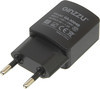 Сетевое зарядное устройство GINZZU GA-3004B, USB, microUSB, 1.2A, черный