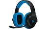 Наушники с микрофоном LOGITECH G233 Prodigy, 981-000703, мониторы, черный / синий