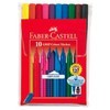 Фломастеры Faber-Castell Eberhard Faber Grip 155310 10цв. футляр