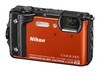 Цифровой фотоаппарат NIKON CoolPix W300, оранжевый