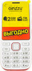 Мобильный телефон GINZZU M201, белый/красный