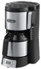 Кофеварка DELONGHI ICM 15750, капельная, черный [0132301070] Delonghi