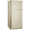 Холодильник SHARP SJ-XE55PMBE, двухкамерный, бежевый