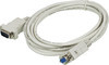 Кабель-удлинитель Serial 9 pin NINGBO COM 9pin (m) - COM 9pin (f), 3м, серый