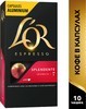 Кофе капсульный LOR Espresso Splendente, капсулы, совместимые с кофемашинами NESPRESSO®, 52грамм [4028409]